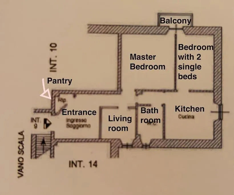 Apartmán La Casa Di Ale Janov Itálie